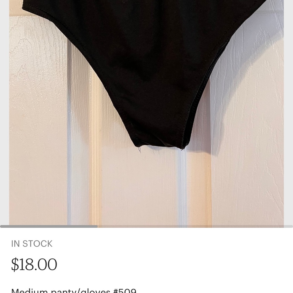 Medium black Panty #509 - Picture 3 of 6